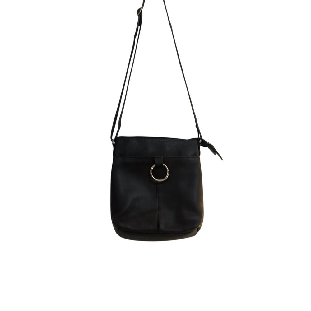 Bueno Black 100% Leather Purse